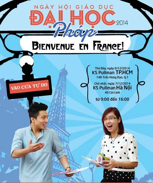 Ngày hội du học 'Chào mừng các bạn đến với nước Pháp' ảnh 1