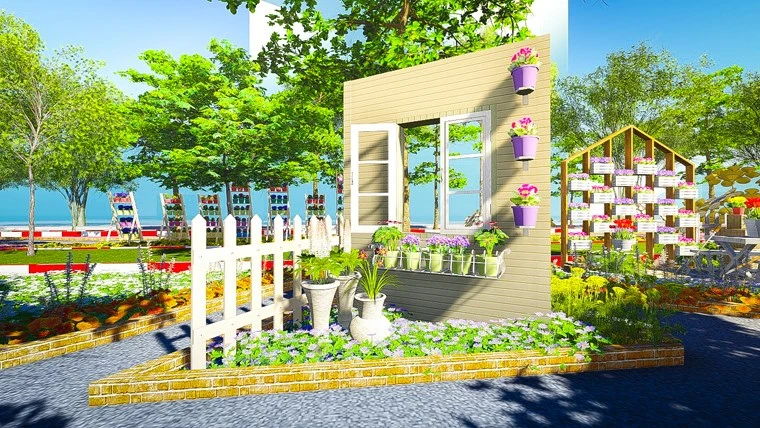 Rực rỡ đường hoa Tết 2015 ở Sài Gòn ảnh 5