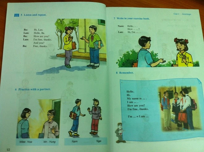 Sách giáo khoa: Lớp 6 học như lớp 4! ảnh 1