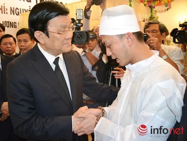 Chủ tịch nước Trương Tấn Sang tiễn biệt ông Nguyễn Bá Thanh ảnh 6