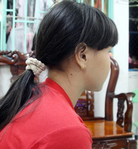 Nữ sinh lớp 7 bị bạn đánh hội đồng cho biết đã cảm thấy thoải mái khi câu chuyện được nói ra. Ảnh: An Nhơn