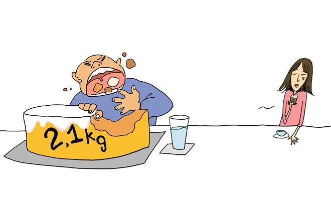 Marketing bún bò bằng bảng nội quy độc qua ảnh hí họa