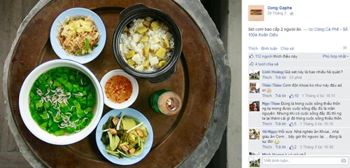 Buc xuc voi com bao cap, gia cao cap o Ha Noi