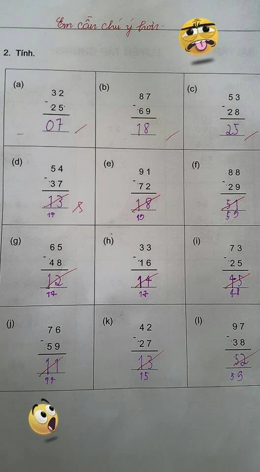 Lớp 1 học cộng trừ tới 99 làm gì? ảnh 1