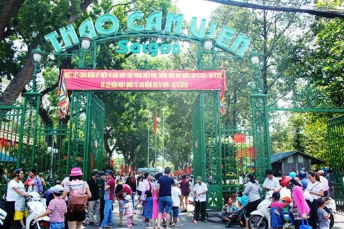 vui chơi, Đầm Sen, Thảo Cầm Viên, Sài Gòn, nắng nóng, quá tải, công viên nước