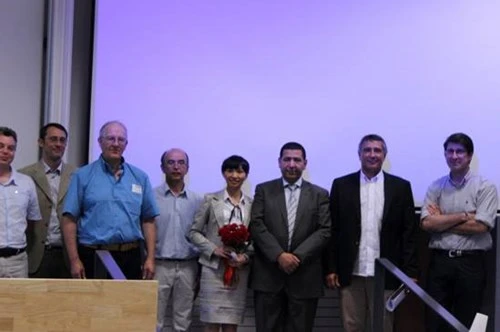 Hội đồng bảo vệ tiến sĩ của Vũ Thị Thu Nga tại Đại học Paul Sabatier, Toulouse, Pháp