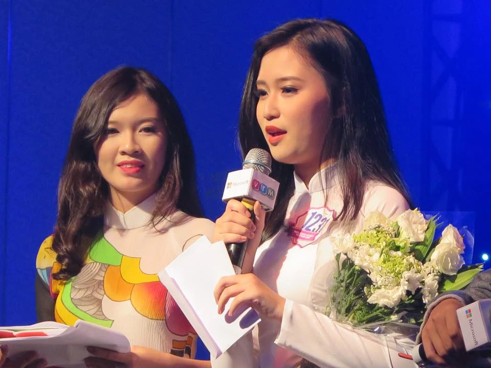 Ngắm nữ sinh Việt Nam trong đêm chung kết Miss Áo dài ảnh 19