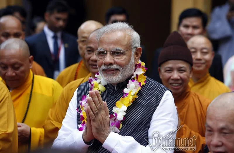 Thủ tướng Narendra Modi, Thủ tướng Ấn Độ, Thủ tướng Ấn Độ thăm VN, chùa Quán Sứ