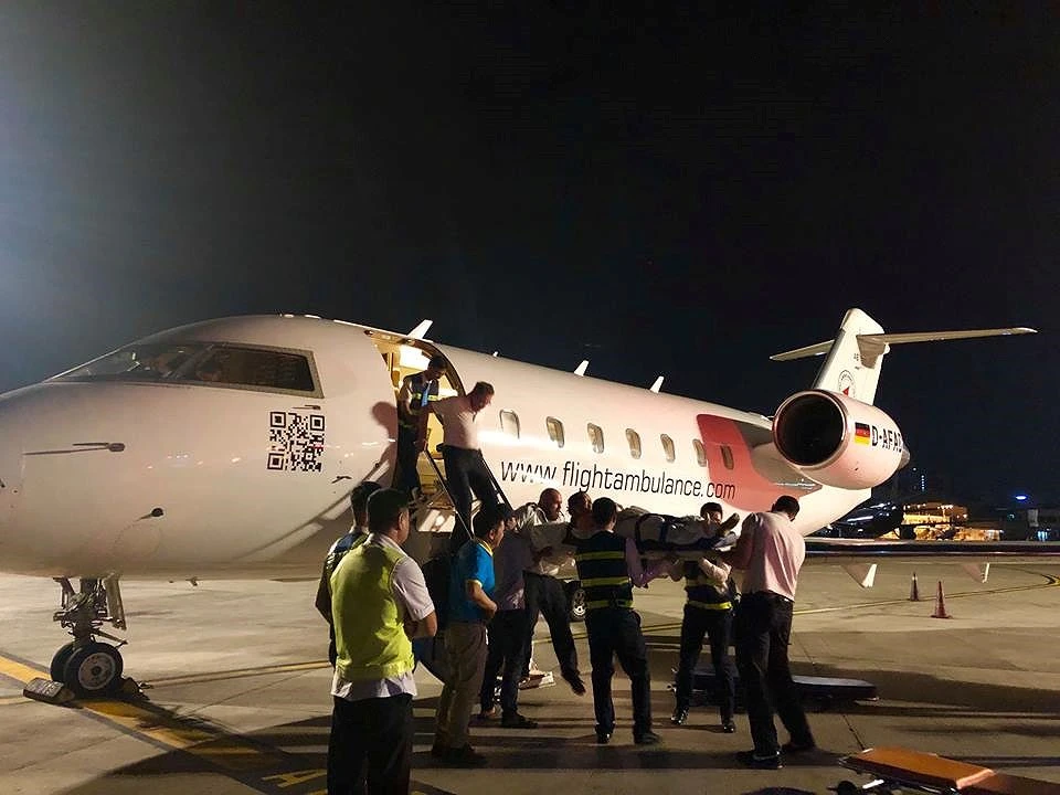 Chùm ảnh đón 3 du khách cuối cùng trở về từ Ai Cập ảnh 5