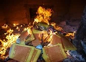 Vi phạm về đốt vàng mã bị phạt đến 300 ngàn đồng