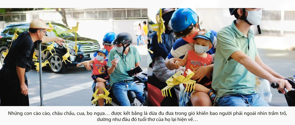 Họa sĩ già bán cào cào chở tuổi thơ đi khắp Sài Gòn ảnh 5