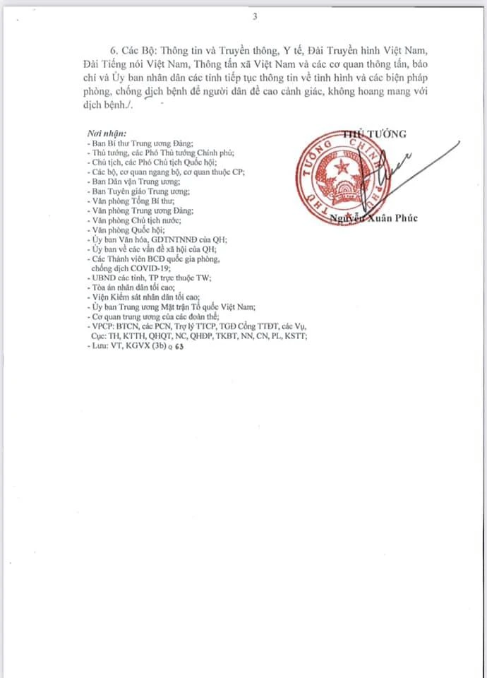 Nhiều ca COVID-19 trong cộng đồng, Thủ tướng có Chỉ thị khẩn ảnh 3 Nhiều ca COVID-19 trong cộng đồng, Thủ tướng có Chỉ thị khẩn ảnh 3