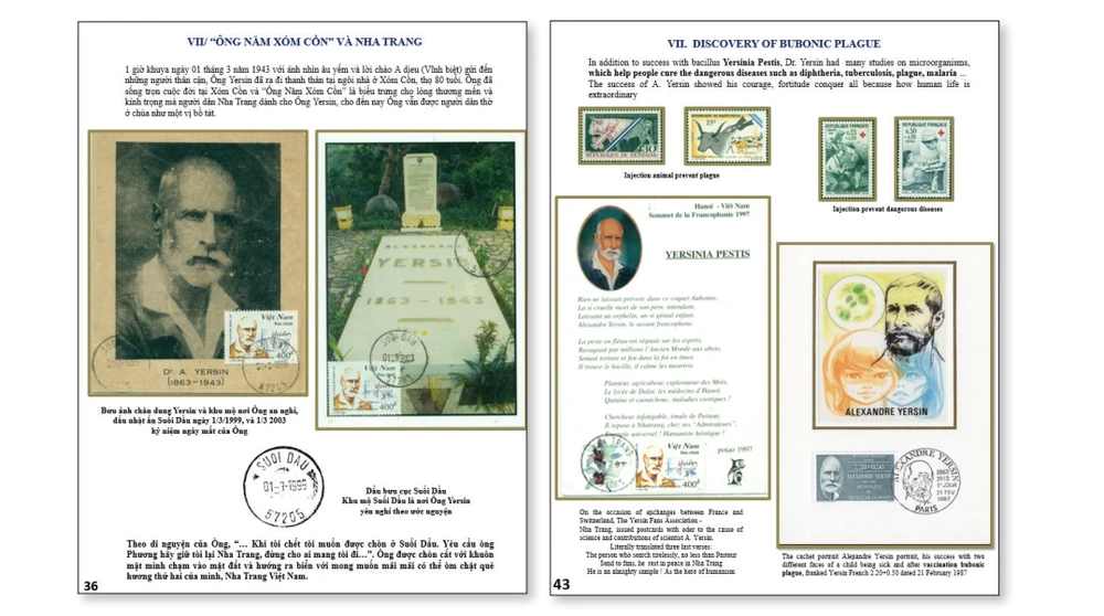 Ấn tượng bộ sưu tập tem tri ân bác sĩ Yersin - Ông Năm Xóm Cồn ảnh 4