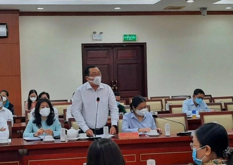 Cử tri Phạm Đăng Khoa phát biểu, kiến nghị 4 vấn đề chính.