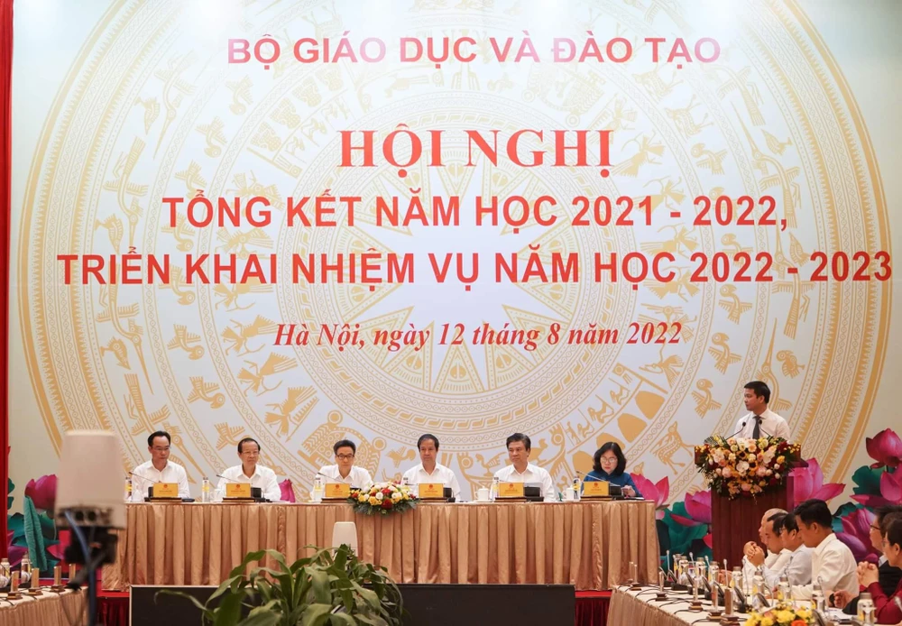 Hội nghị khai mạc tại Trung tâm Hội nghị quốc gia. Ảnh: PHI HÙNG