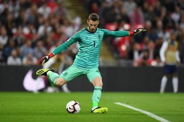 De Gea tiếp tục bị HLV Enrique ngó lơ. Ảnh: GETTY