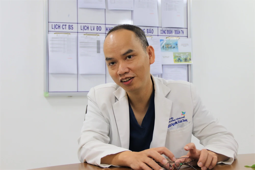 Bác sĩ Nguyễn Kinh Bang.