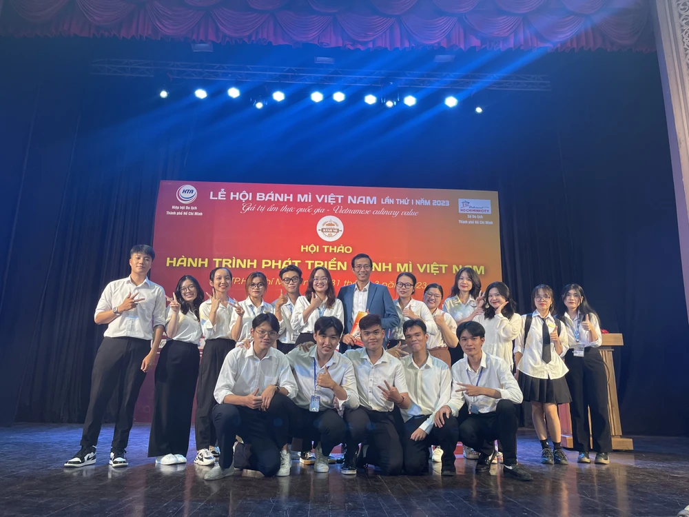 Hội thảo thu hút khá nhiều sinh viên ngành du lịch tại các trường đại học tham gia.