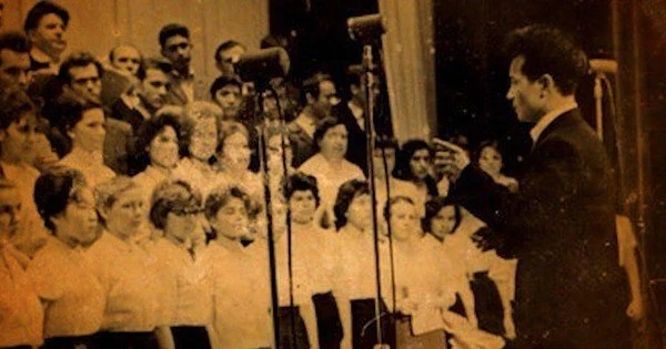 NSND Cao Việt Bách là hạt giống đỏ được Bác chọn sang học tại Nga. Ảnh: Tư liệu gia đình