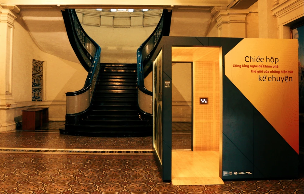 "Chiếc hộp kể chuyện" là một trong những dự án thể hiện tình hữu nghị trong quan hệ ngoại giao Pháp - Việt Nam. Ảnh: Thiện Hợp