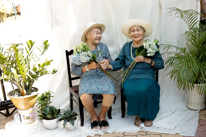 Ngắm các cụ bà ở viện dưỡng lão trình diễn thời trang ảnh 3
