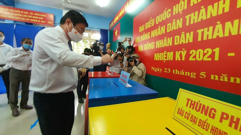 Người dân TP Thủ Đức: Mỗi lá phiếu là một sự tin tưởng ảnh 5