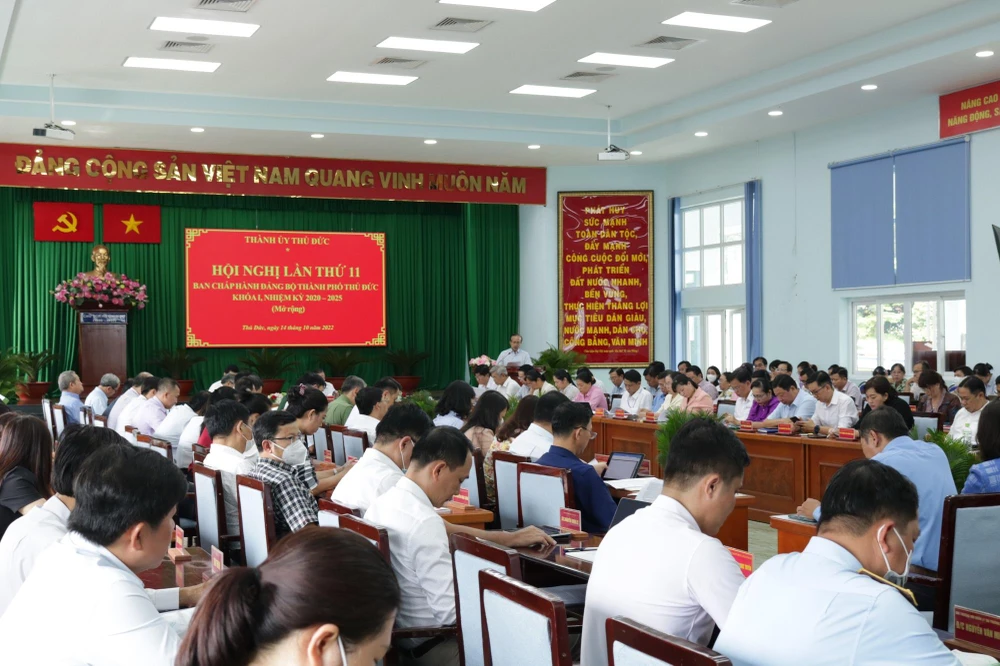 Toàn cảnh hội nghị. Ảnh: THANH TUYỀN