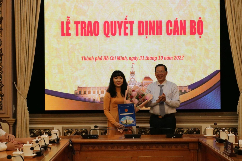 Giám đốc Sở Tài chính đến nhận công tác tại Thành ủy TP.HCM ảnh 1