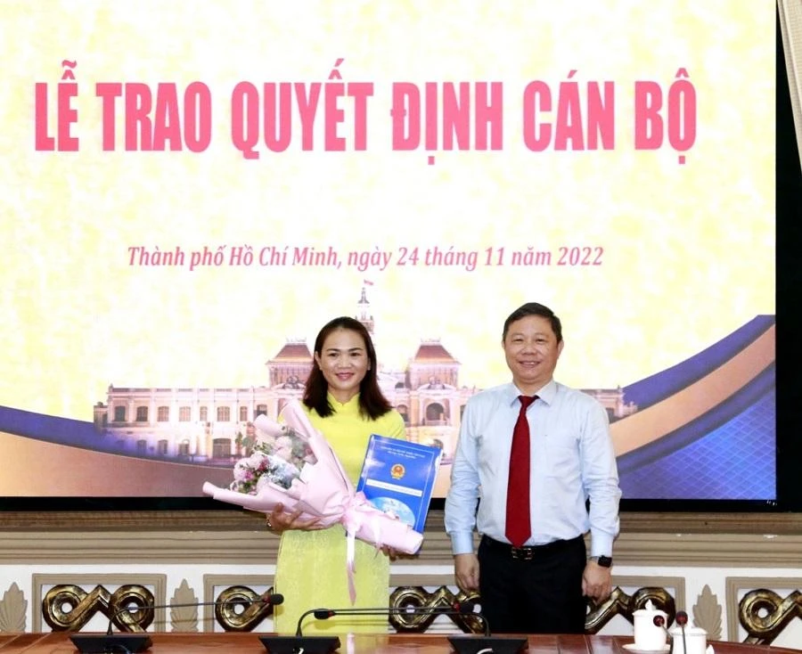 Sở LĐ-TB&XH TP.HCM có tân Phó giám đốc sở ảnh 1