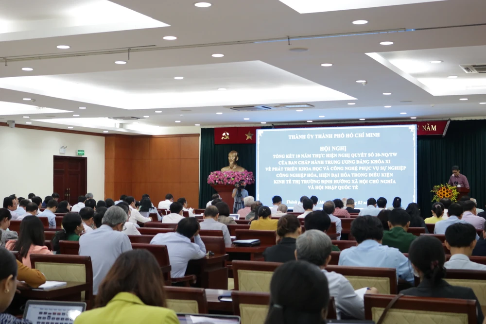 Toàn cảnh hội nghị. Ảnh: THANH TUYỀN