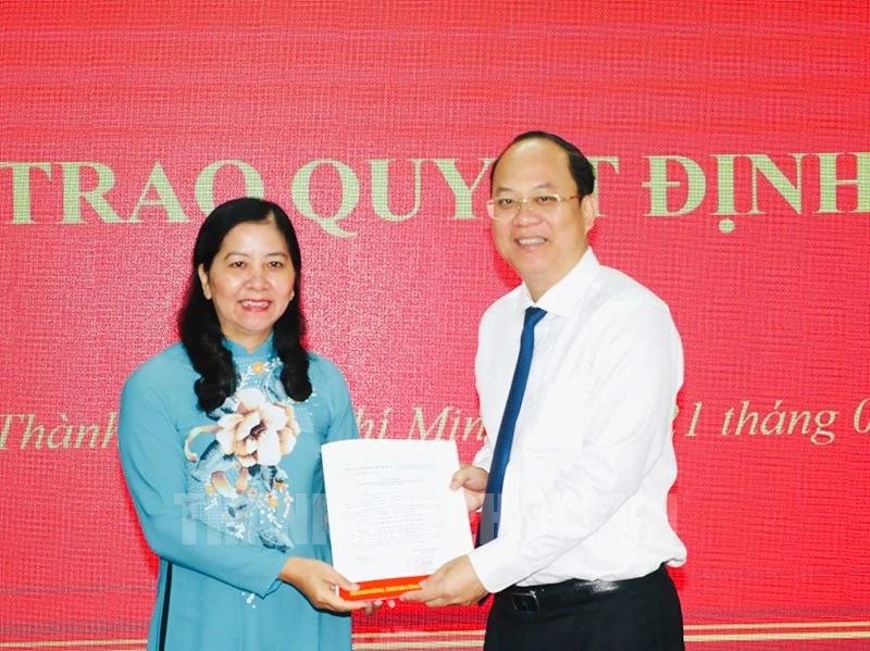 Bà Huỳnh Thị Kim Xuyến giữ chức Phó Bí thư Đảng đoàn Hội Nông dân TP.HCM ảnh 1