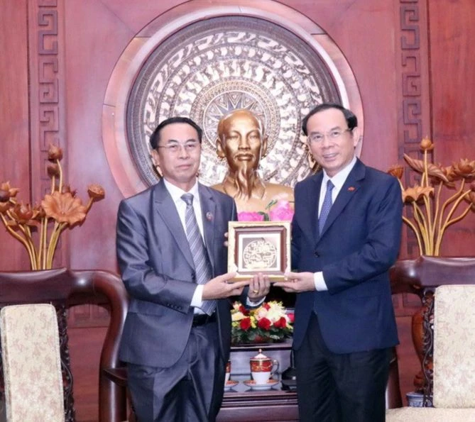 TP.HCM- Lào tăng cường hợp tác ảnh 1