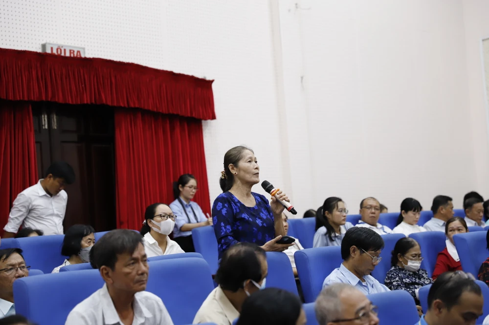 Cử tri TP Thủ Đức mong chính quyền sớm bắt tay thực hiện Nghị quyết mới ảnh 2