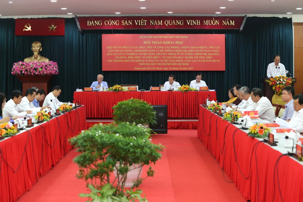 Bí thư Thành ủy Nguyễn Văn Nên: Sách của Tổng Bí thư là 'kim chỉ nam' để phòng chống tham nhũng