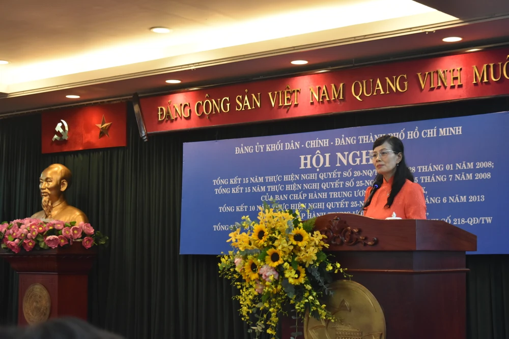 Đảng bộ Khối Dân - Chính - Đảng TP.HCM gần dân, trọng dân, làm tốt công tác dân vận trong tình hình mới-dang-bo-khoi-dan-chinh-dang-tphcm-gan-dan-hieu-dan