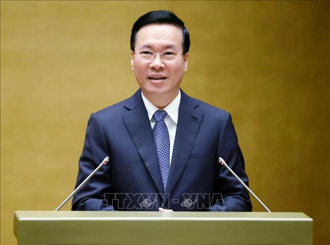 Chủ tịch nước: Cán bộ cấp dưới cứ coi ông cấp trên nghĩ gì để nói thì nguy hiểm cho Đảng, cho đất nước-chu-tich-nuoc-dai-doan-ket-hoi-nghi-trung-uong-8-khoa-XIII.jpg