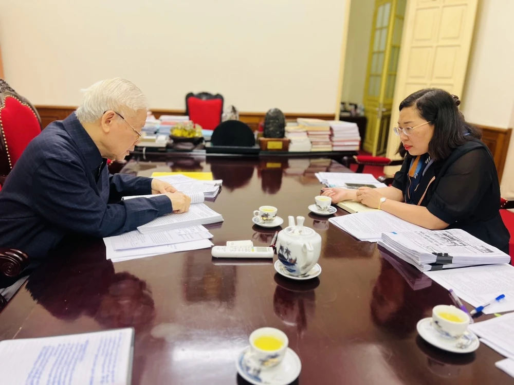 Trong ký ức của người biên tập hơn 20 cuốn sách của Tổng Bí thư Nguyễn Phú Trọng-tong-bi-thu-nguyen-phu-trong.jpg