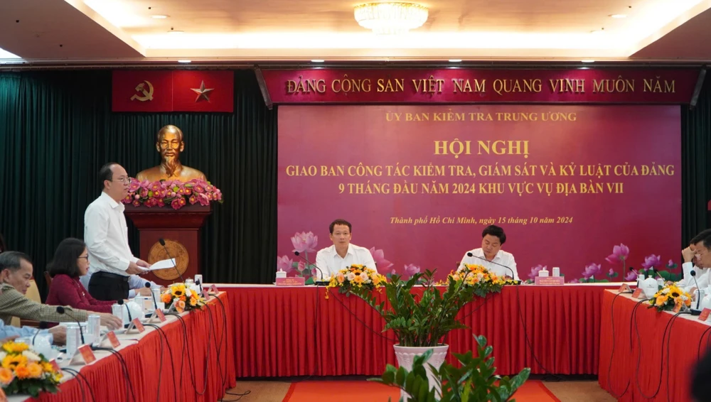 Phó Chủ nhiệm UBKT Trung ương: Giải quyết dứt điểm khiếu nại liên quan đến nhân sự đại hội Đảng các cấp-UBKTTU-giam-sat-thi-hanh-ki-luat-dang-9-thang (4).jpg