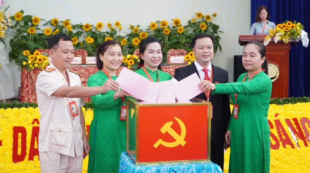 Đại hội điểm ở TP Thủ Đức: Phường Bình Thọ bầu Bí thư Đảng ủy phường trực tiếp tại đại hội-dai-hoi-diem-tp-thu-duc5.JPG