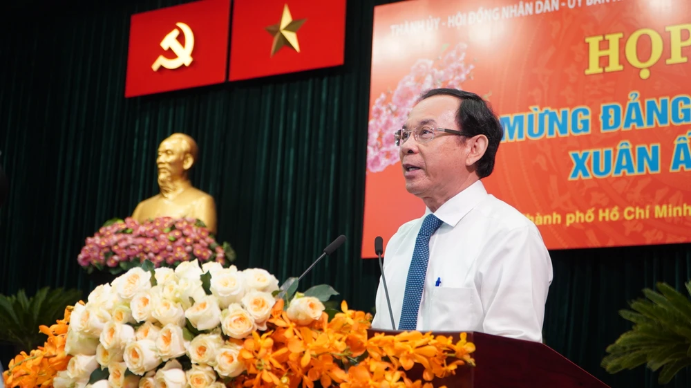 TP.HCM họp mặt các nguyên lãnh đạo, anh hùng Lực lượng vũ trang nhân dân... dịp xuân Ất Tỵ 2025-TPHCM-hop-mat-dau-xuan-at-ty-20251.JPG