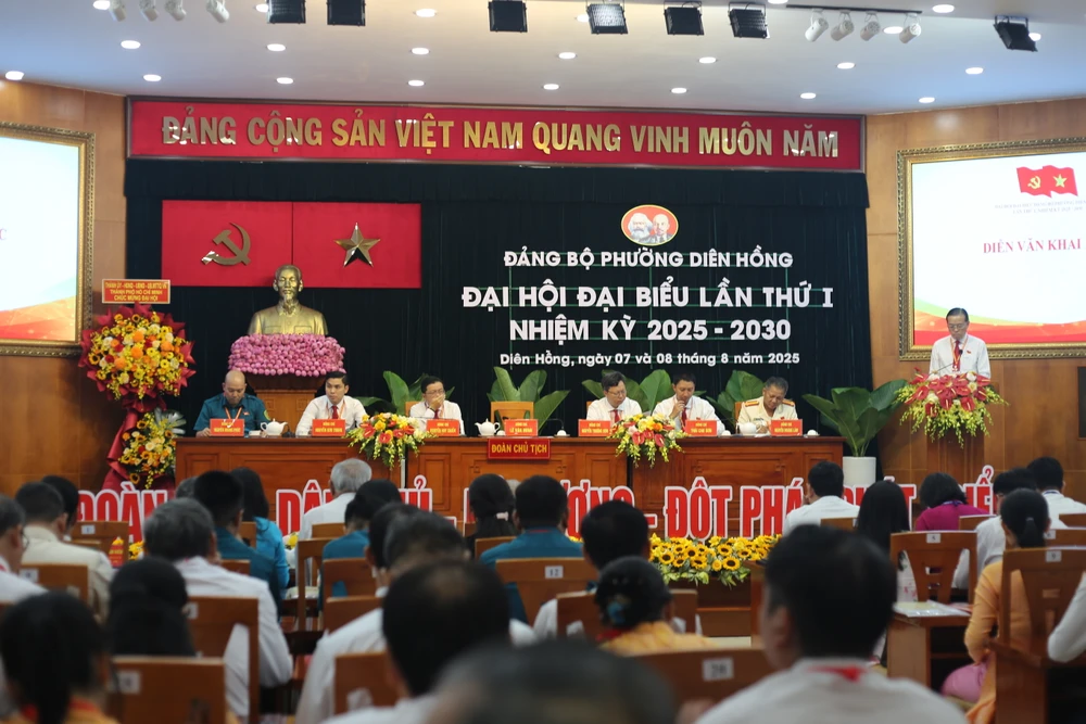 Ông Lê Văn Minh làm Bí thư Đảng ủy phường Diên Hồng-phuong-dien-hong-dai-hoi-dang-bo31.JPG