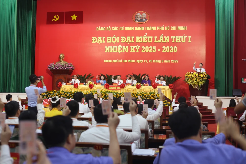 Đại hội Đảng bộ các cơ quan Đảng TP.HCM lần thứ nhất : Hướng tới kỳ đại hội thực chất, đi đầu và mẫu mực-dai-hoi-dang-bo-cac-co-quan-dang-tp.hcm.JPG