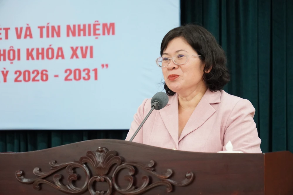 Bà Văn Thị Bạch Tuyết: Đảm bảo các cá nhân tiêu biểu, đủ sự tín nhiệm của cử tri đưa vào danh sách-cu-tri-bau-cu-DBQH-HDND.JPG