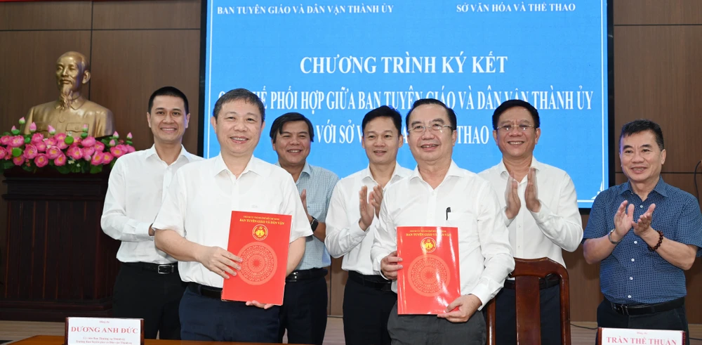 TP.HCM ký kết quy chế phối hợp thực hiện nhiệm vụ báo chí, tuyên truyền các sự kiện quan trọng-ban-tuyen-giao-dan-van-tphcm 3.JPG