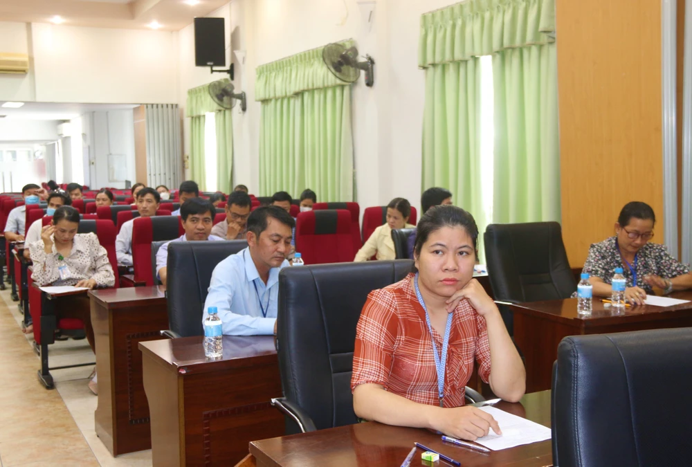 Sở y tế TP.HCM chính thức khai mạc Hội thi Trưởng trạm y tế giỏi cấp TP. Ảnh: THẢO PHƯƠNG