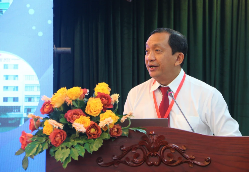 TS.BS Nguyễn Anh Dũng - Phó giám đốc Sở Y tế TP.HCM. Ảnh: THẢO PHƯƠNG