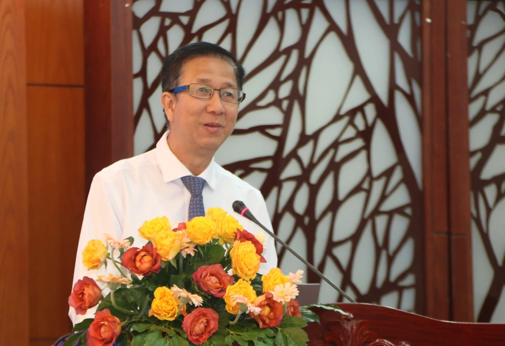 Ông Phạm Đức Hải - Phó Trưởng ban Thường trực Ban Tuyên giáo Thành ủy TP.HCM. Ảnh: THẢO PHƯƠNG