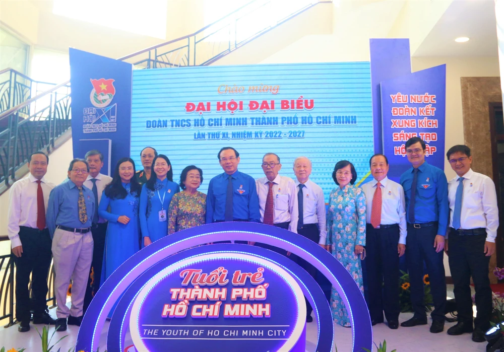 Đại hội có 441 đại biểu đại diện cho hơn 700.000 đoàn viên đến từ 116 cơ sở Đoàn trực thuộc trên địa bàn TP.HCM. Ảnh: THẢO PHƯƠNG