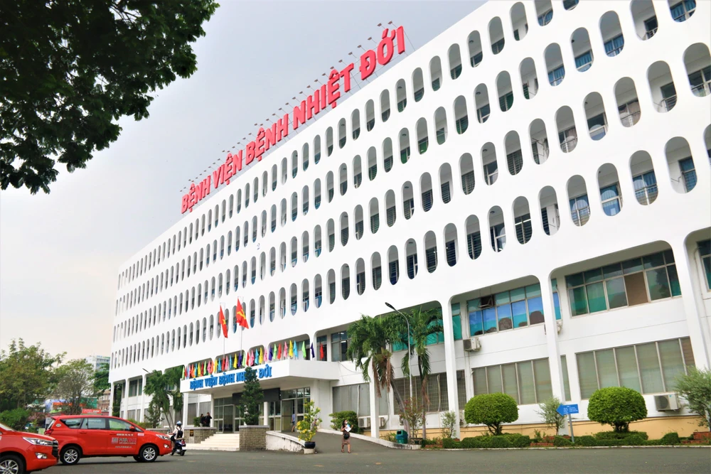 Bệnh viện Bệnh nhiệt đới TP.HCM kỷ niệm 160 năm thành lập. Ảnh: THẢO PHƯƠNG
