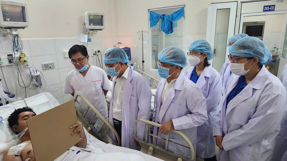 sức khỏe các nạn nhân vụ cháy nhà ở quận Tân Bình